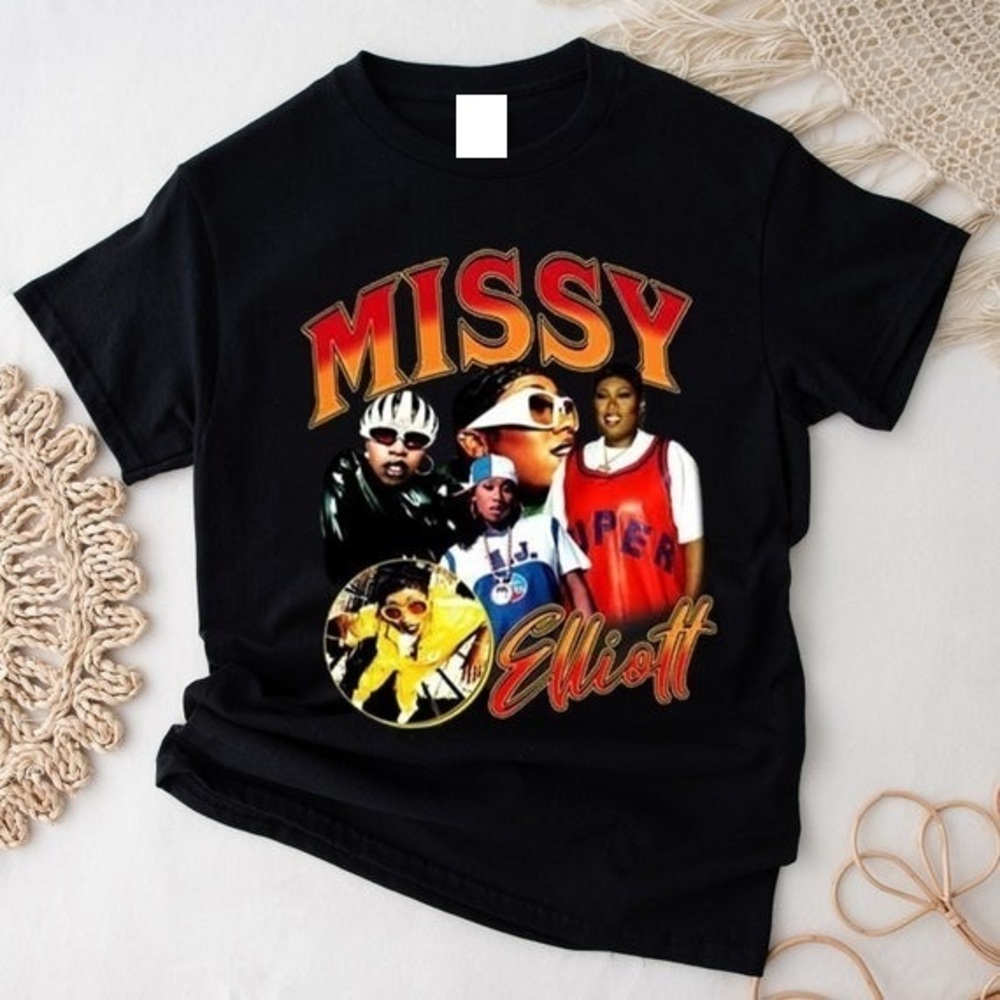 Missy Elliot Singer Graphic Tee Unisex Shirt Music Tour Shirt